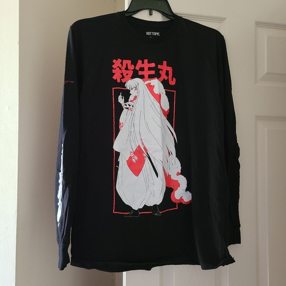 hot topic inuyasha long sleeve